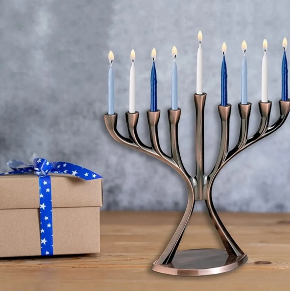 Hanukkah Chanukah Blue and White Candles Pack of 90 new in box - Picture 5 of 7